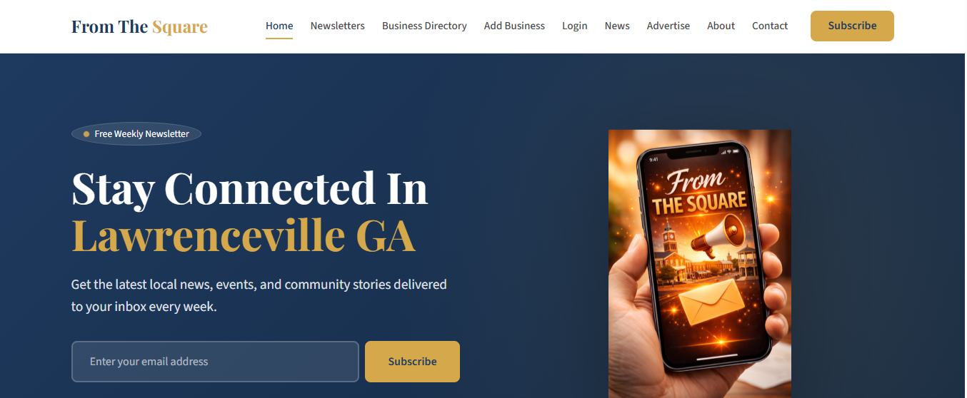 FromTheSquare.com Screenshot